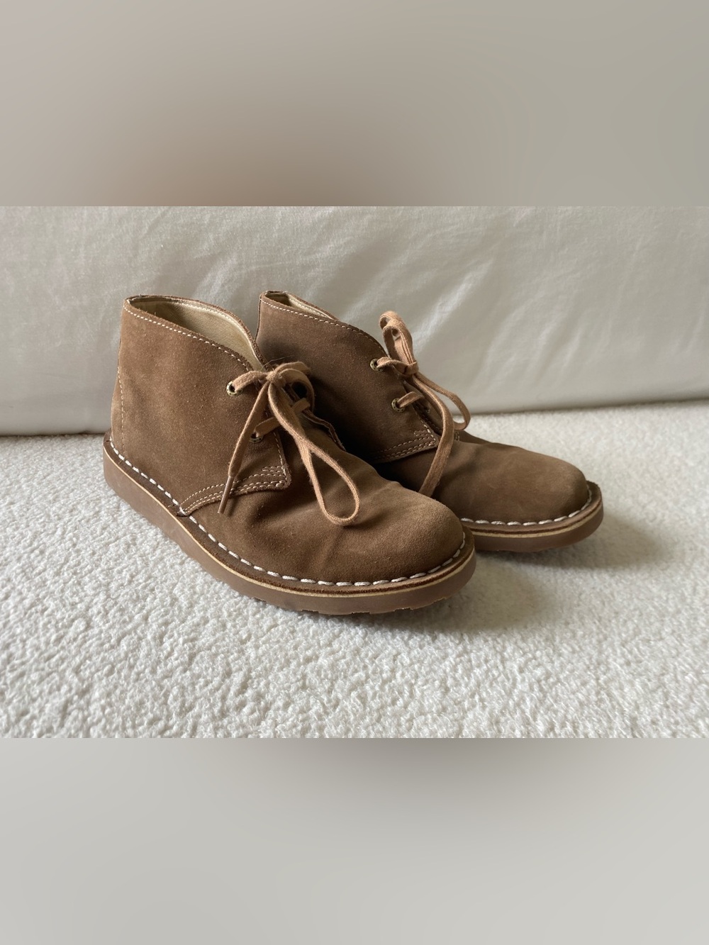 L.L. Bean Womens Stonington Chukkas Suede Boots 7.5